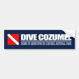 Dive Cozumel DF2 Bumpersticker