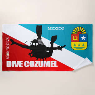 Dive Cozumel DF2 Strandlaken