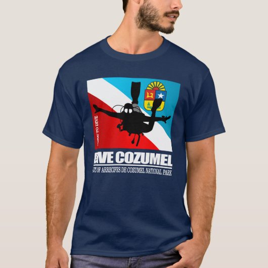 Dive Cozumel DF2 T-shirt (Voorkant)