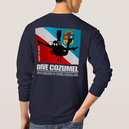 Dive Cozumel DF2 T-shirt (Achterkant)