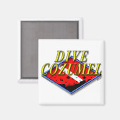 Dive Cozumel Magneet (Voorkant / Achterkant)