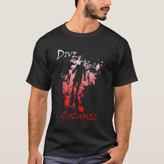 Dive Cozumel Vacation Diving T-shirt (Voorkant)
