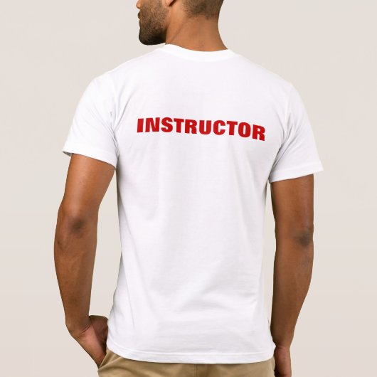 Dive Crew - Instructeur T-shirt (Achterkant)