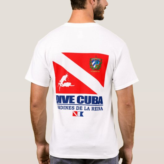 Dive Cuba T-shirt (Achterkant)