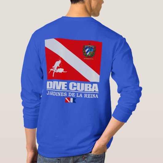 Dive Cuba T-shirt (Achterkant)