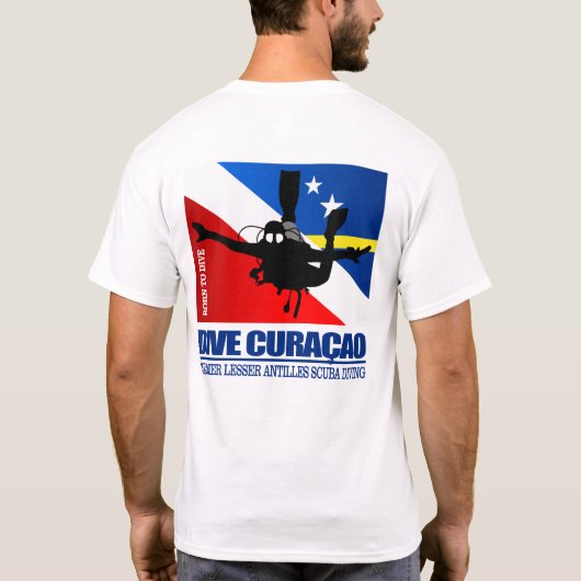 Dive Curacao DF2 T-Shirt (Achterkant)