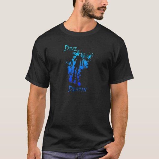 Dive Destin Florida Vacation Diving  2 T-shirt (Voorkant)