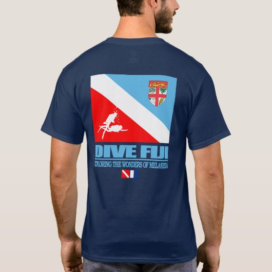 Dive Fiji Apparel T-shirt (Achterkant)