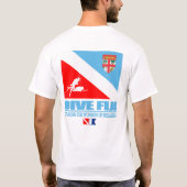 Dive Fiji Apparel T-shirt (Achterkant)