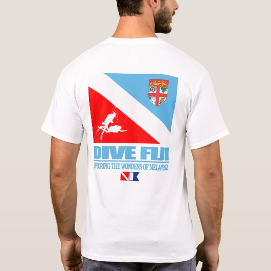 Dive Fiji Apparel T-shirt (Achterkant)
