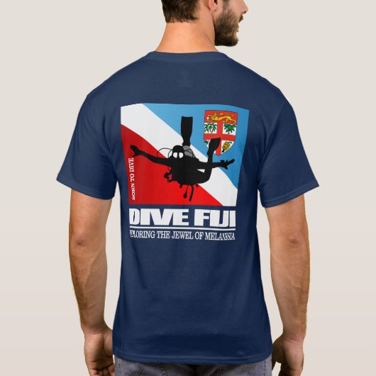Dive Fiji DF2 T-shirt (Achterkant)