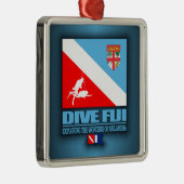Dive Fiji Metalen Ornament (Rechts)