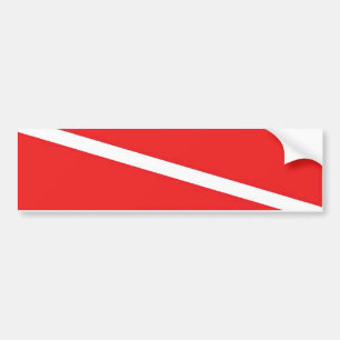 Dive Flag Bumpersticker