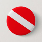 Dive Flag Button (Voorkant)