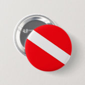 Dive Flag Button (Voorkant /achterkant)
