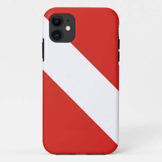 Dive Flag Case-Mate iPhone Case (Achterkant)
