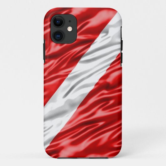 Dive Flag Case-Mate iPhone Case (Achterkant)