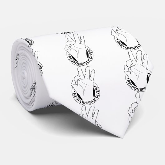 Dive Flag Collectie Stropdas (Opgerold)