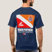 Dive French Polynesia (sq) T-shirt (Achterkant)