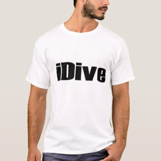 Dive, grafisch, shirt, shirt, sport, hobby t-shirt