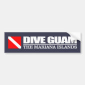Dive Guam (sq) Bumpersticker (Voorkant)