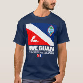 Dive Guam (sq) T-shirt (Voorkant)