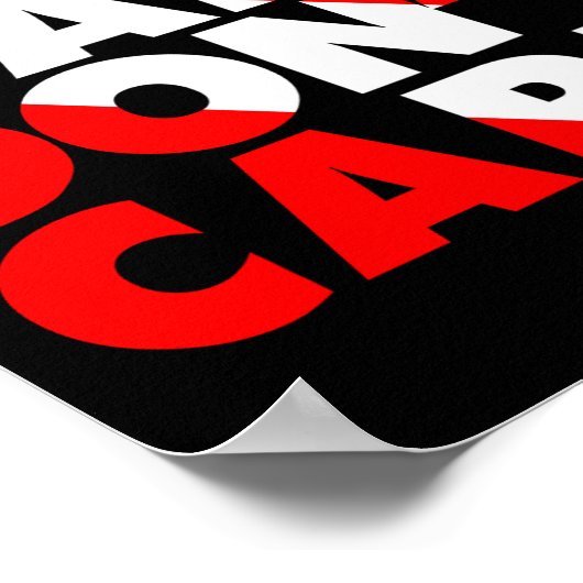 Dive Hair Don't Care Poster (Hoek)