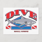 Dive Hawaii Briefkaart (Voorkant)