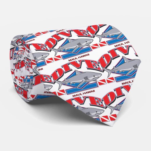 Dive Hawaii Stropdas (Opgerold)