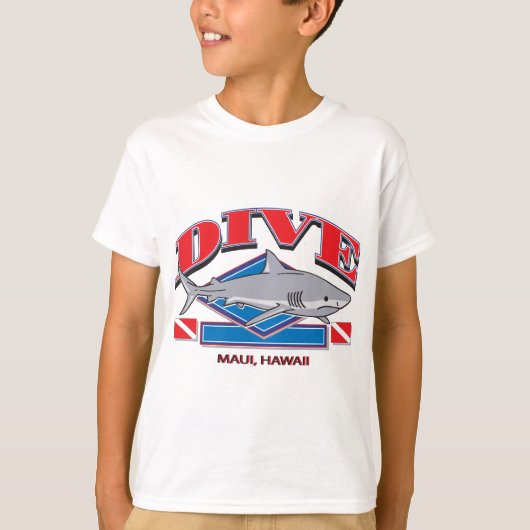 Dive Hawaii T-shirt (Voorkant)