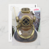 Dive Helmet Briefkaart (Voorkant / Achterkant)