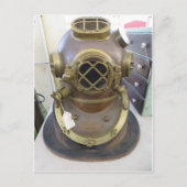 Dive Helmet Briefkaart (Voorkant)