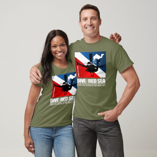 Dive het Rode Zee DF2 T-shirt (Unisex)