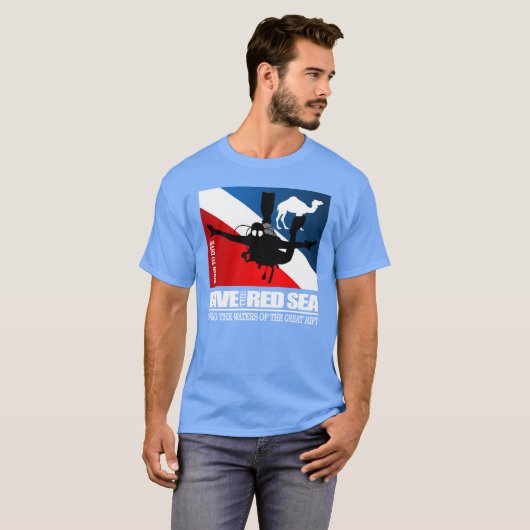 Dive het Rode Zee DF2 T-shirt (Voorkant volledig)