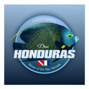 Dive Honduras (DD2) Perfect Poster