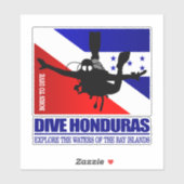 Dive Honduras DF2 Sticker (Vel)