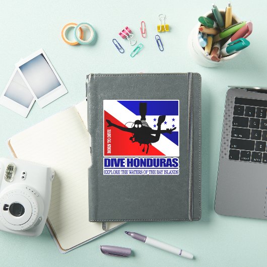 Dive Honduras DF2 Sticker (iPad Cover)