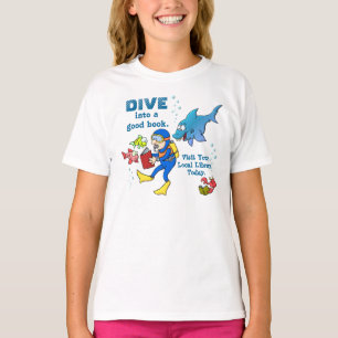Dive in a Good Book T-shirt