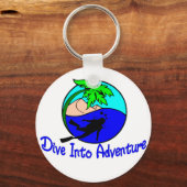 Dive in avontuur sleutelhanger (Voorkant)