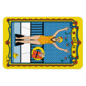 Dive In_B_4x6 koelkast Magnet Magneet (Horizontaal)