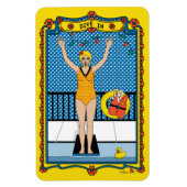 Dive In_B_4x6 koelkast Magnet Magneet (Verticaal)