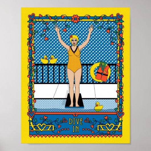 Dive In_B_8x10 Poster (Voorkant)