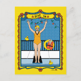 Dive In_B_ Briefkaart