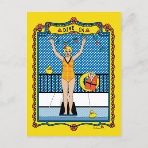 Dive In_B_ Briefkaart