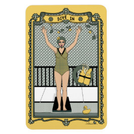 Dive In_C_4x6 koelkast Magnet Magneet