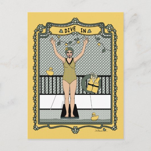 Dive In_C_ Briefkaart (Voorkant)