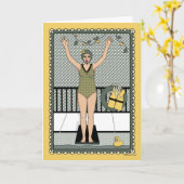 Dive In_C_Greeting Kaart (Gele Bloem)