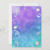 Dive in Spring Break under the Zee Beach Party Kaart (Achterkant)