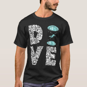 Dive Indoor Skydiving Tunnel Vlucht Wingsuit Skydi T-shirt