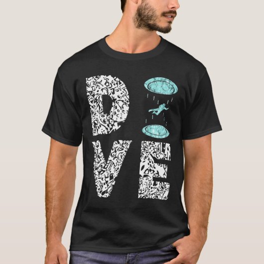 Dive Indoor Skydiving Wind Tunnel Flight Wingsuit T-shirt (Voorkant)